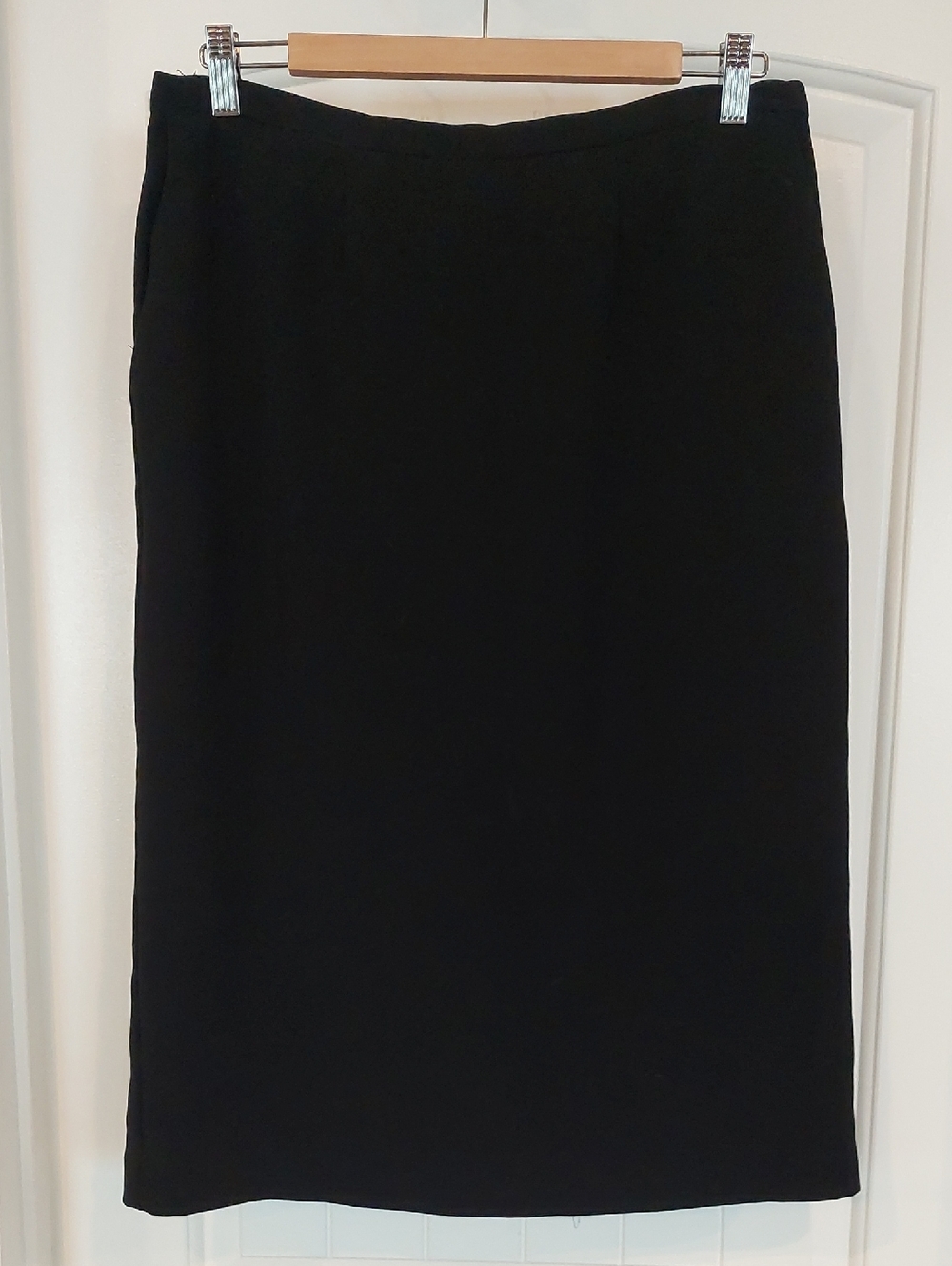 Koret Women's Black Vintage Pencil Skirt With Pockets 10